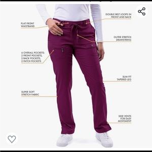 Slim fit Adar pro scrubs